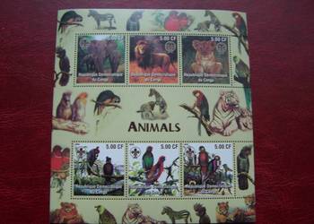 Kongo Demokratyczna Republika 2005 MNH Fauna Zwierzęta Ptaki