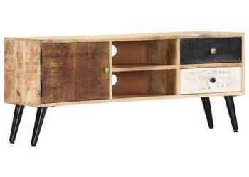 vidaXL Szafka pod TV, 115 x 30 x 47 cm, lite drewno mango(SKU:282878)