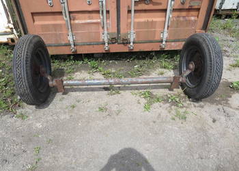 OŚ SKRĘTNA OŚKA BPW 550/16 5,50-16 Z KOŁAMI BRYCZKA