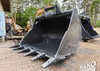 Łyżka 150cm do koparki Miller fi 80 / Nowe zęby systemu CAT J350