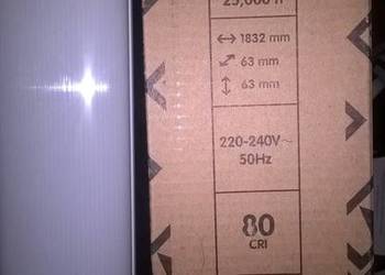 Lampa LED 183 cm długości 3650 Lumenów 4000 K nowa