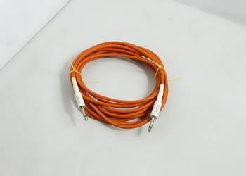 Kabel instrumentalny Jack-Jack 6,3mm KOTEC "Noiseless" – 6m, Pomarańczowy,