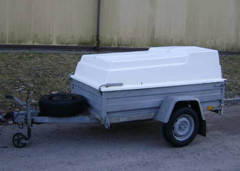 Przczepka przyczepa Niewiadów pokrywa hamulce zarejestrowana 210x125