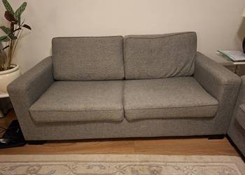 Sofa rozkładana z fotelem