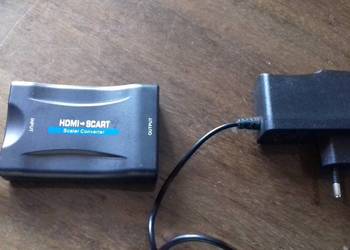 Konwerter HDMI- SCART z zasilaczem