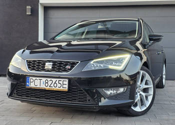 Seat Leon FR *FULL LED* zadbany* 2 komplety kół * DUŻA NAVI* kamera III (2…