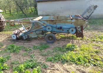 Kombajn zbieraczka do jabłek przemysłowych