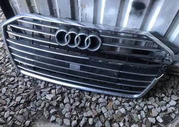 Grill listwa znaczek atrapy Audi A6 C8 S-Line oryginalny