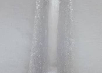 Wazon Crackle Glass, huta Ingrid Glas, lata 70-e.