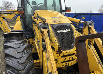 Komatsu WB93 WB97 WB 93 97 Ramię Podnoszące Przednią Łyżkę Siłownik Podnos…