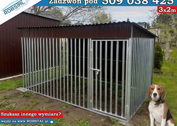 Mocny Kojec dla Psa 3x2m