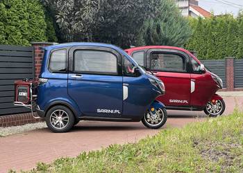 SARINI TITO 2H, 2HS Jedyne z generatorem Polsce! Bez prawa jazdy Dwuosobowy