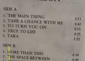 + ROCK ,kaseta  ; ROXY MUSIC--AVALON .