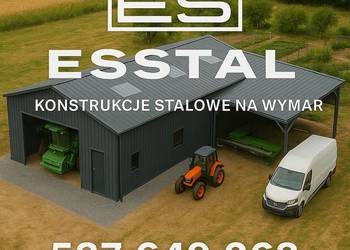GARAŻ BLASZANY Na Maszyny | Wiata Garażowa + Zadaszenie – ESSTAL-