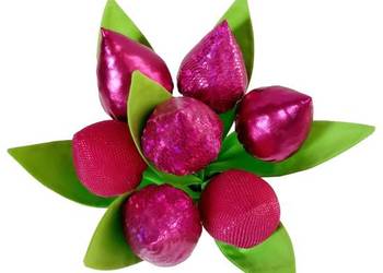 Tulipany szyte 7 szt glamour MIX duży wybór kolorów