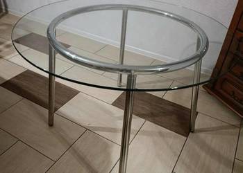 Szklany stół