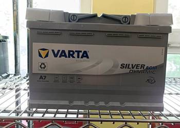 Akumulator AGM START&STOP 70Ah 760A VARTA Silver Dynamic A7