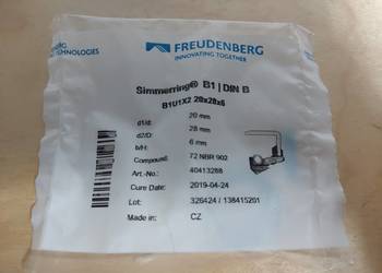 Simmering FREUDENBERG B1U1X2 20x28x6 nr kat 40413288