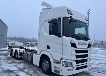 Scania R500 / Rama pod zabudowę / Retarder / Kab. sypialna