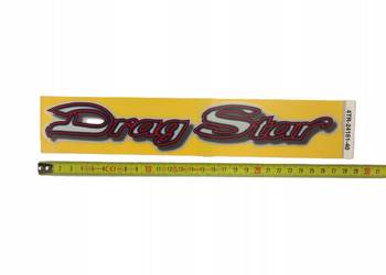 NAKLEJKA "DRAG STAR" NA BAK L. STR. YAMAHA XVS650 1997 ORYG 4TR241614000