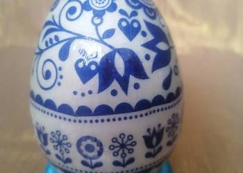 Jajko pisanka stroik Wielkanoc ozdoba 12 cm