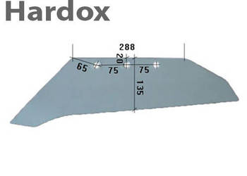 Lemiesz 300hektarów HARDOX SS1190/L części do pługa GASSNER