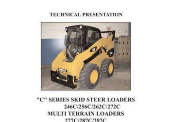 Caterpillar 277C, 287C, 297C instrukcja obsługi PL