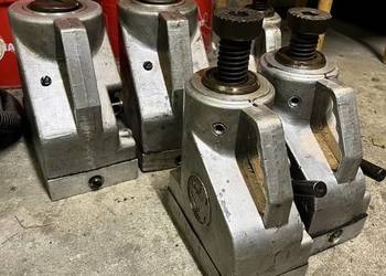 Lewarek podnośnik hydrauliczny 8t 10t 25t proczesam stary PRL