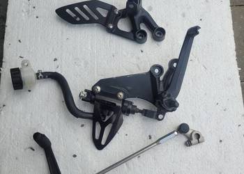 Suzuki GSXR GSX-R 600 750 podnóżek set kierowcy dźwignia zmiany biegów