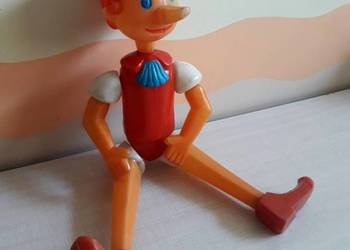 Zabawka Pinokio z lat PRL
