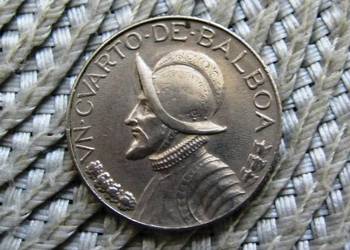 Panama 1/4 Balboa 1966r