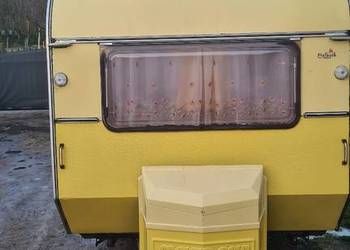 Przyczepa kempingowa Home Car 350 Lekka 750kg.z ładnym Przedsionkiem,zarejs