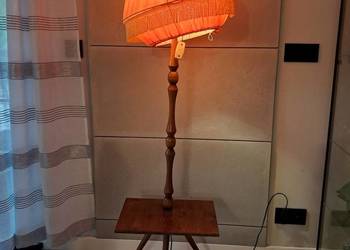 Lampa PRL z abażurem