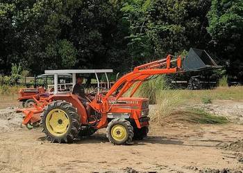 Kubota L3202DT 4x4 tur Glebogryzarka Kosisko Gotowy do pracy