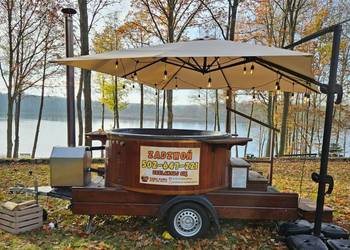 Mobilna balia na wynajem. Drewno GRATIS!