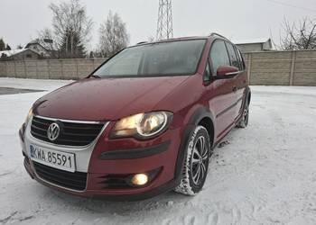 VW Cross Touran FL 2,0 TDI Nowa dwumasa Długie opłaty  Navi Hak Zadbany