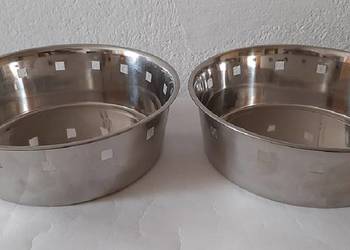 Koszyk na chleb srebro 22 cm 2 sztuki