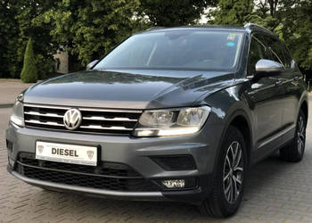 Volkswagen Tiguan Allspace Bezwypadkowy Mk2 2018 2.0 TDI 150 KM 7 osób Aut…