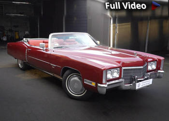 Cadillac Eldorado CADILLAC ELDORADO CONVERTIBLE 1971 – 8,2 V8 FWD CABRIO R…