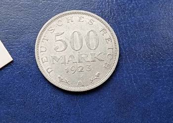 Stare monety 500 mark 1923 A NIemcy /2