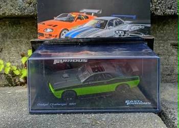 DODGE CHALLENGER SRT szybcy i wściekli model 1/43 Deagostini fast furious
