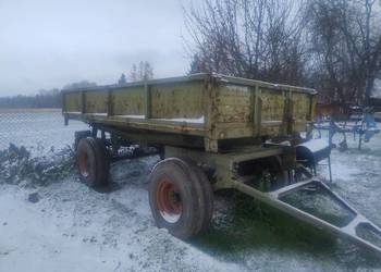 Zarejestrowana przyczepa Autosan D47 A