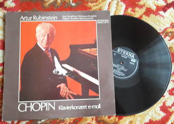 Rubinstein Chopin - Klavierkonzert płyta winylowa