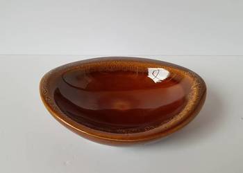 Porcelitowa popielniczka / popielnica Pruszków, porcelit PRL