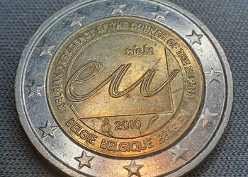 2 euro 2010 Belgia, przewodnictwo w UE