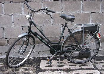 Rower z silnikiem spalinowym Sachs 301A