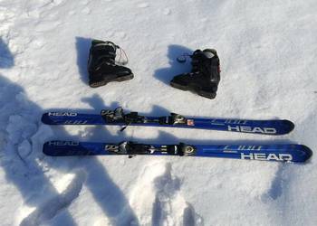 Narty head z butami