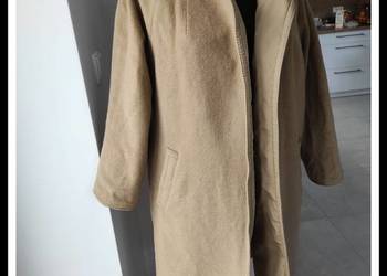 Płaszcz dwustronny TRENCZ beżowy 42 XL - 44 XXL