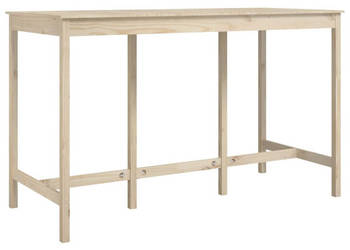 Stolik barowy 180x80x110 cm lite drewno sosnowe WM-822162