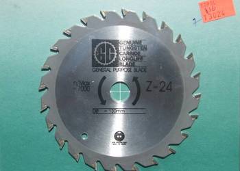 TARCZA PIŁA WIDIOWA DO DREWNA 130x14z/16 134x14z/16 150x24z/